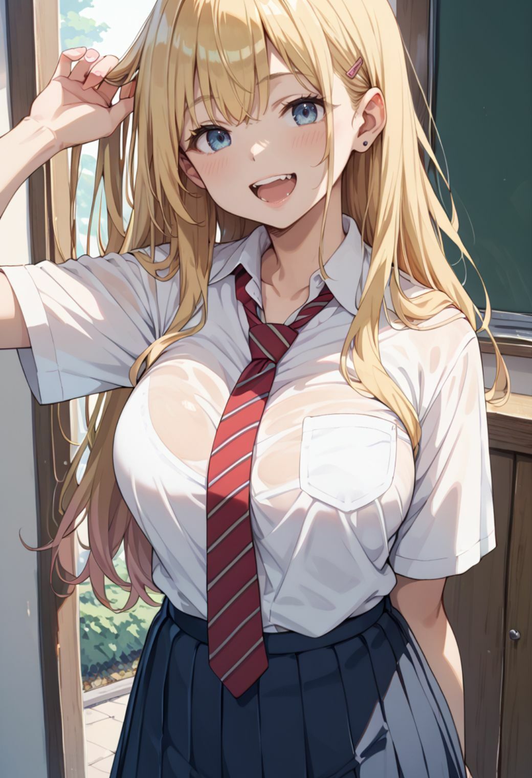 家出金髪ギャル服従調教 - サンプル画像 1