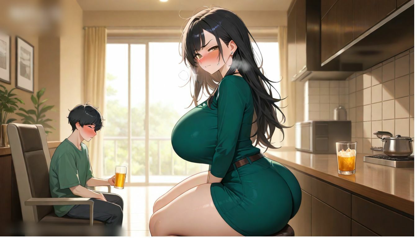 隣の人妻を誘惑して調教してみた - サンプル画像 1