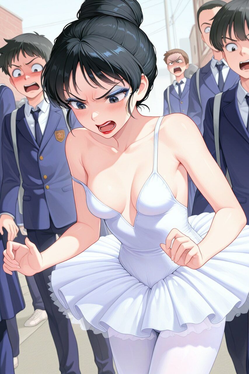 バレリーナにされた男たちの画集 - サンプル画像 6