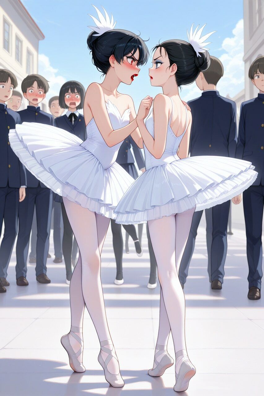 バレリーナにされた男たちの画集 - サンプル画像 7