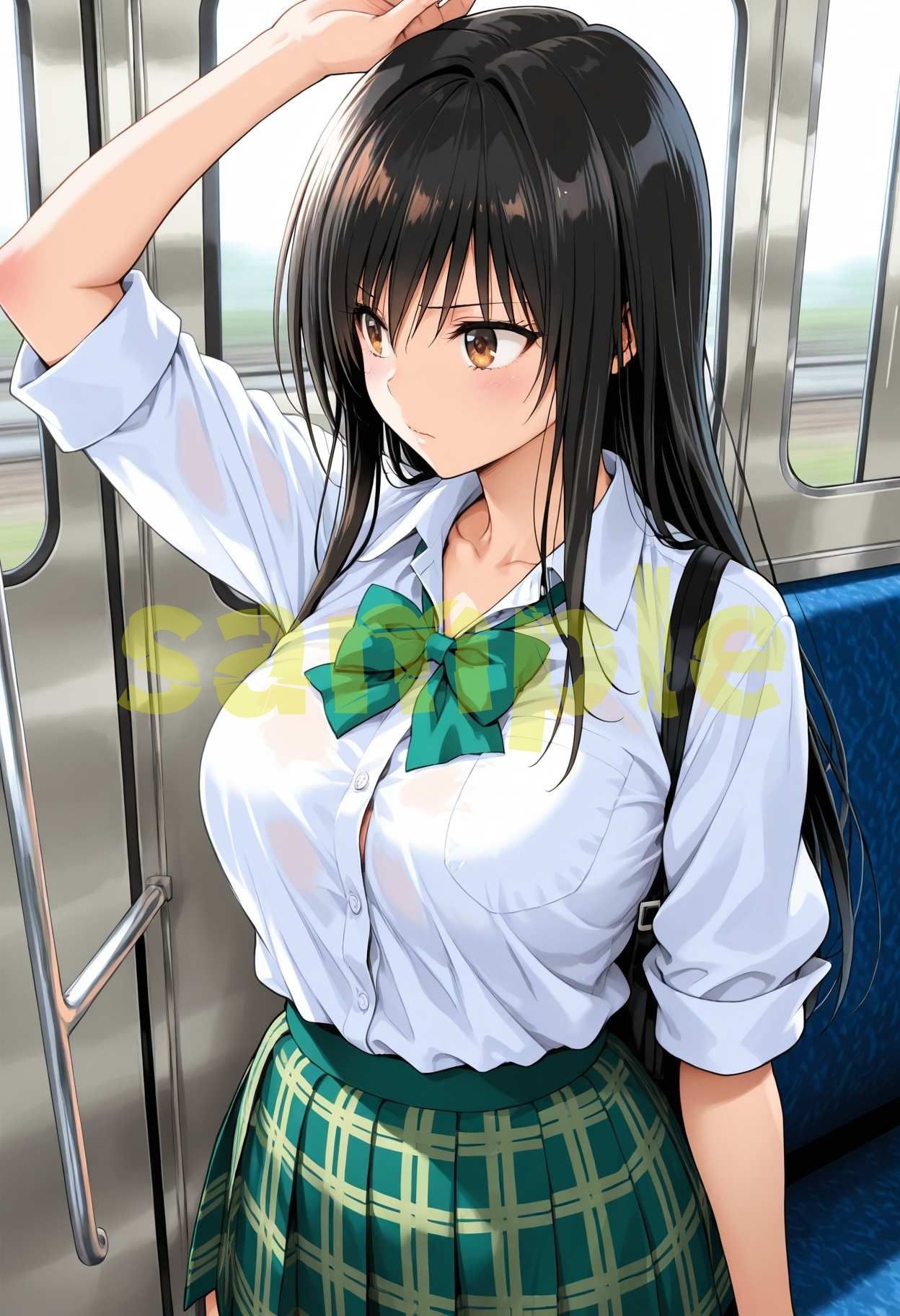 強●快楽痴●電車 古〇川唯編 - サンプル画像 1