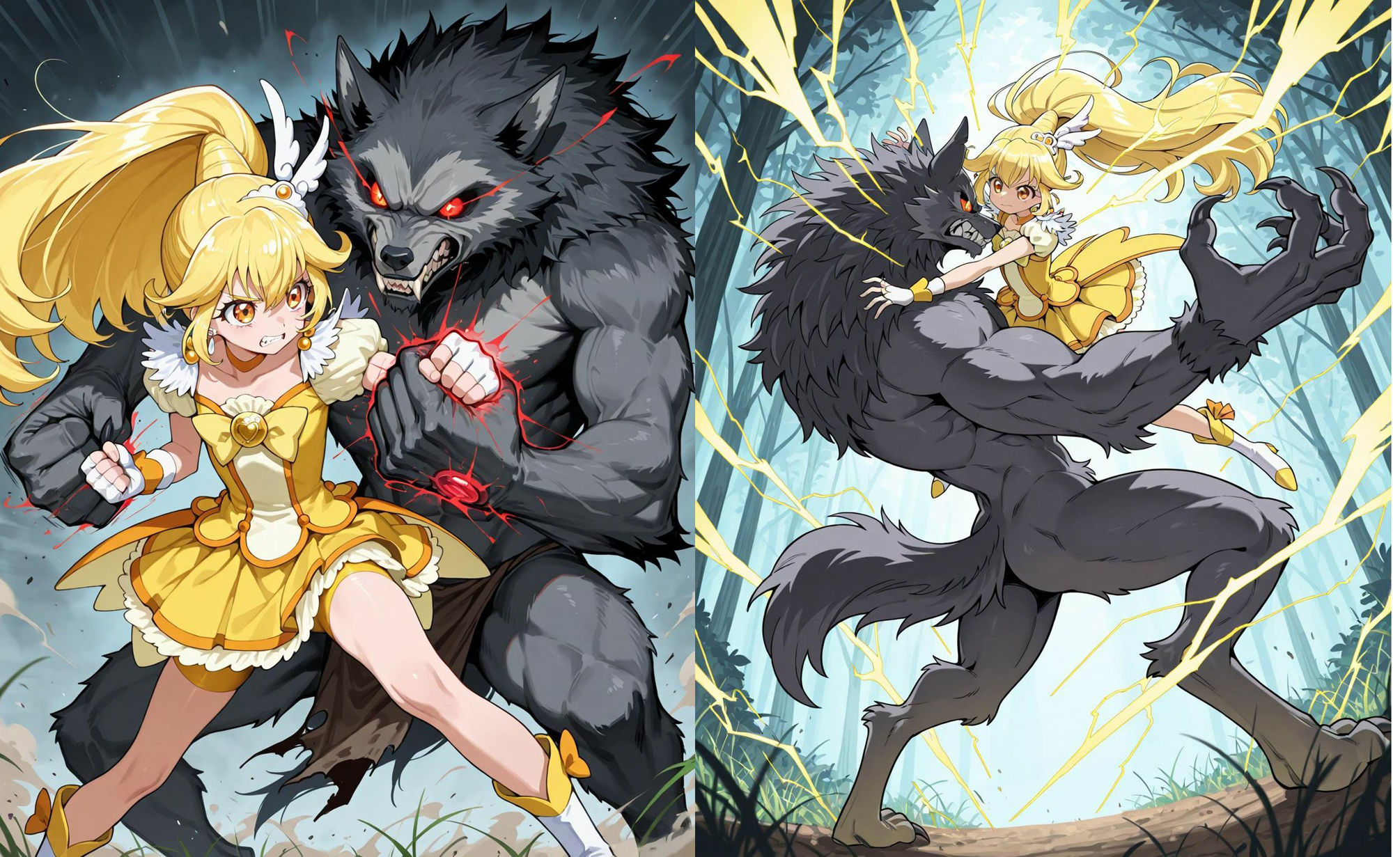 プリキ〇アピースの敗北 - サンプル画像 2