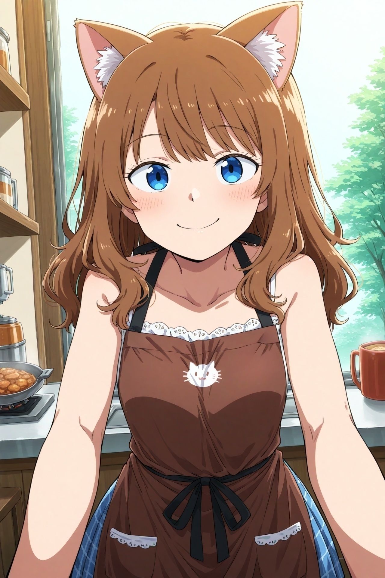 近所にオープンした猫カフェが猫耳娘カフェだった件 - サンプル画像 1