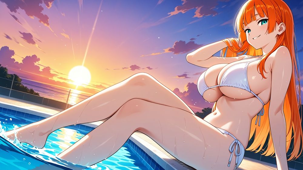 巨乳アイドルペアがプロデューサーと撮影現場で孕ませ交尾【4K】 - サンプル画像 2