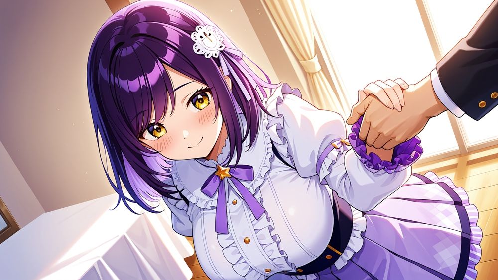 巨乳アイドルペアがプロデューサーと撮影現場で孕ませ交尾【4K】 - サンプル画像 8