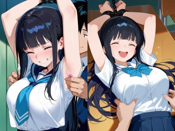 脅迫NTR！まじめな風紀委員の弱みを握って性処理調教！ - サンプル画像 10