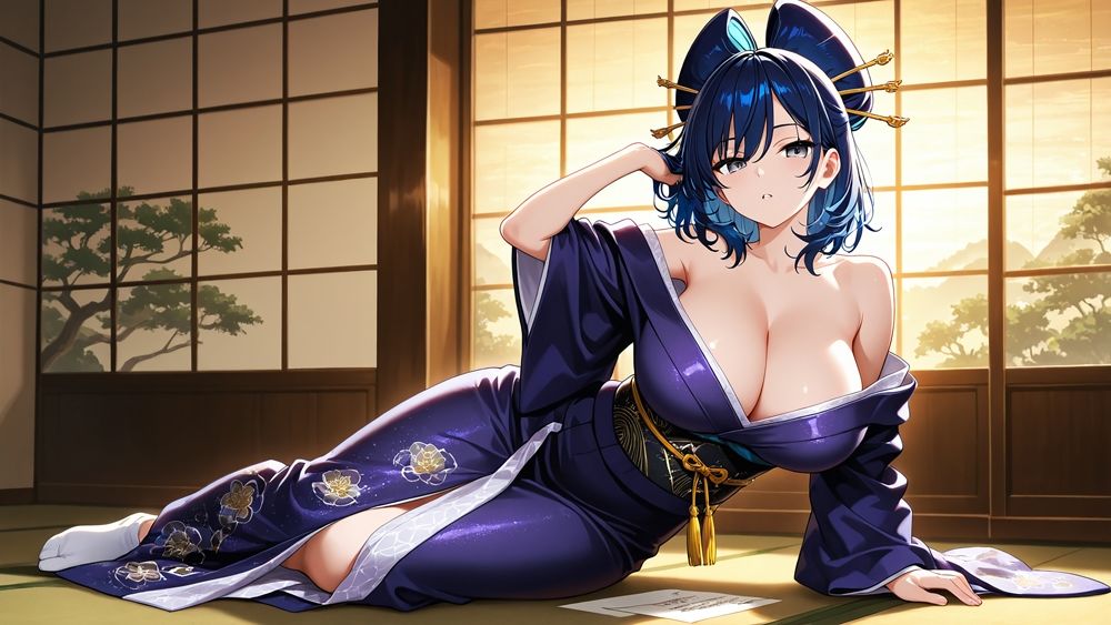 爆乳グラドル二人が社長と契約したら調教されて孕まされた【4K】 - サンプル画像 7