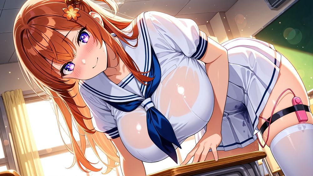 【FANZA専売】カラーツインズ Vol.3 爆乳学園アイドル羞恥孕ませ撮影【4K】 - サンプル画像 4