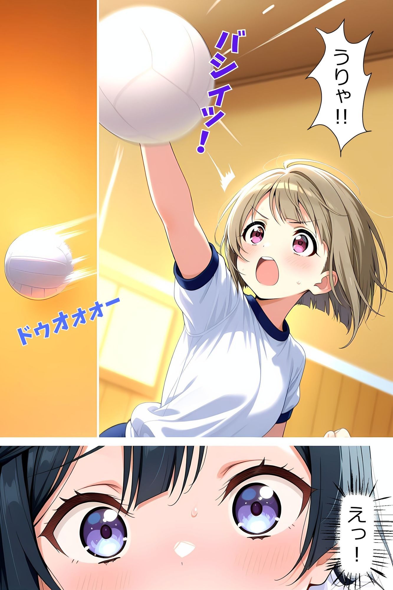 体育の授業を抜け出して好きなコ（♂）のリコーダーでオナニー（♀）してたら同級生（♂）が見ていた件 - サンプル画像 4