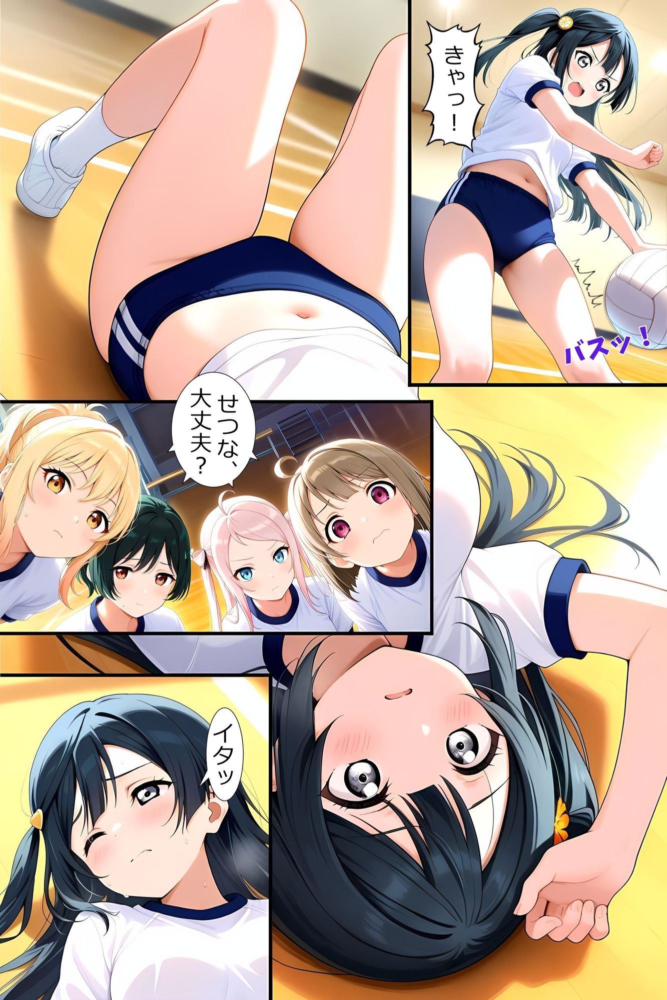 体育の授業を抜け出して好きなコ（♂）のリコーダーでオナニー（♀）してたら同級生（♂）が見ていた件 - サンプル画像 5