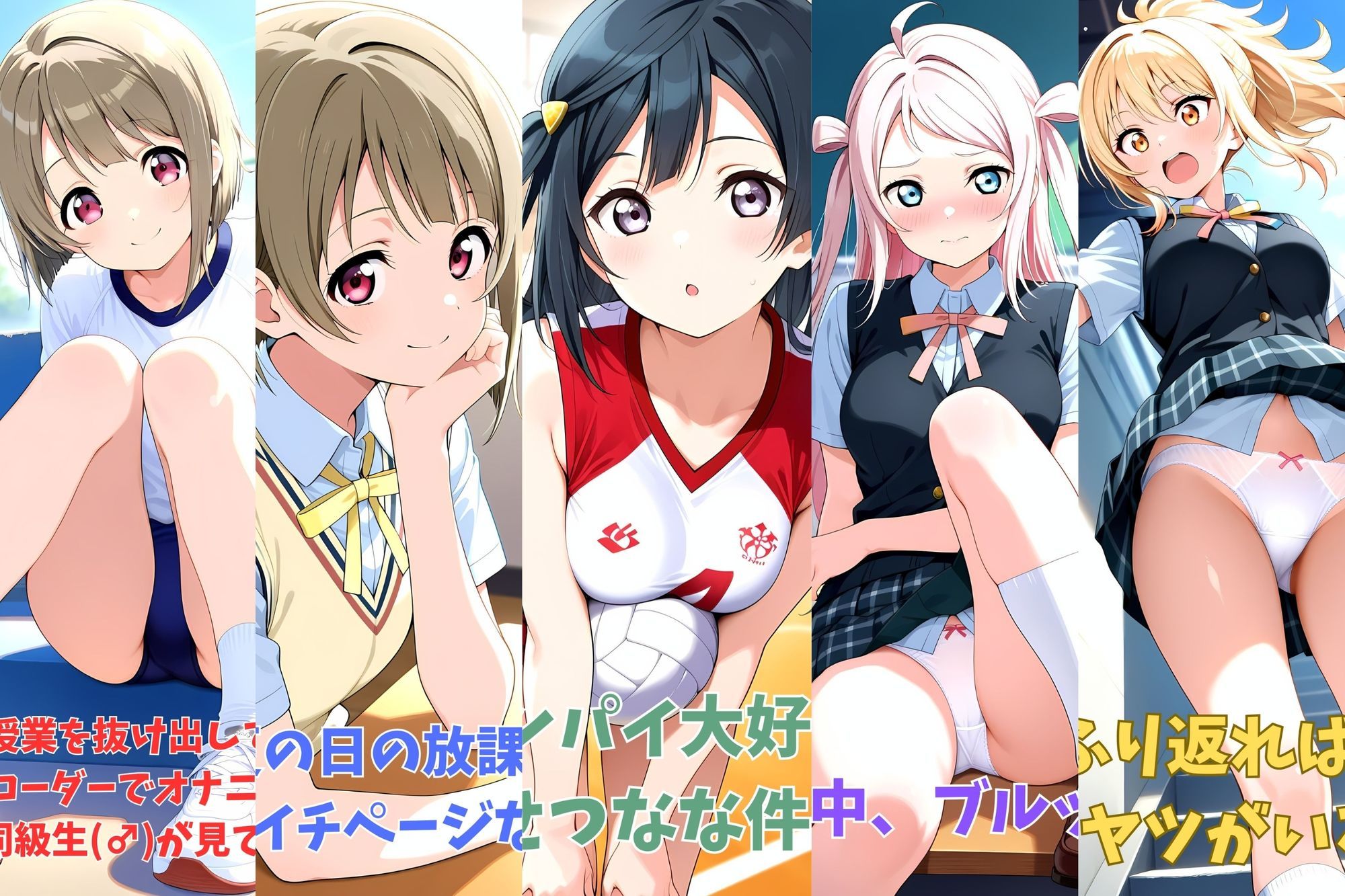 体育の授業を抜け出して好きなコ（♂）のリコーダーでオナニー（♀）してたら同級生（♂）が見ていた件 - サンプル画像 8