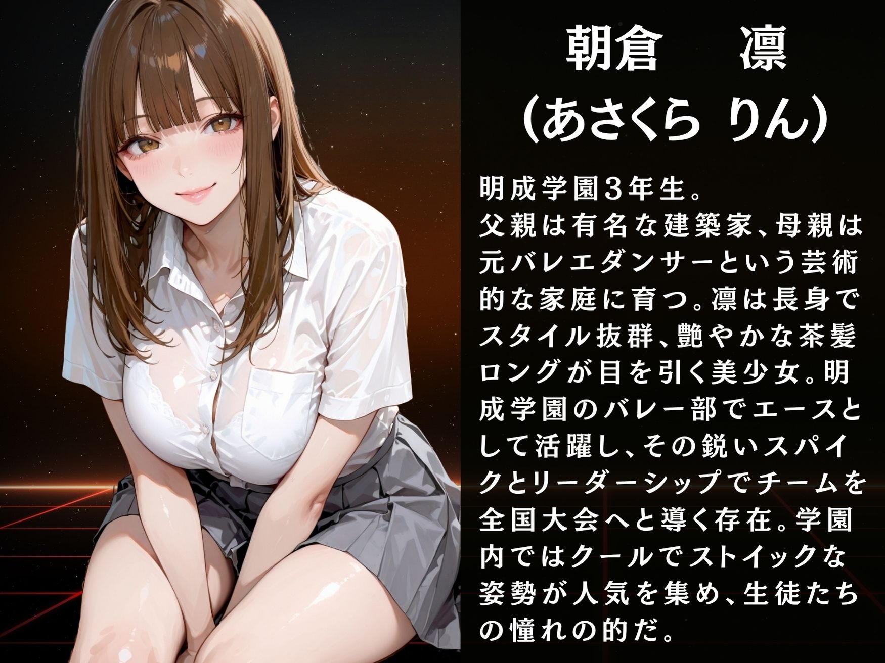 放課後の性指導 〜 朝倉凛の禁断の記録-ハメ撮り - サンプル画像 2