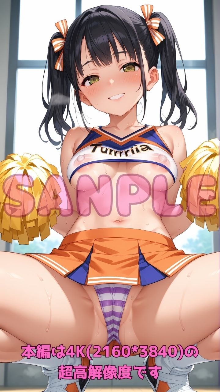 エッチなチアガールと部活終わりに汗だく応援セックス3！ - サンプル画像 2