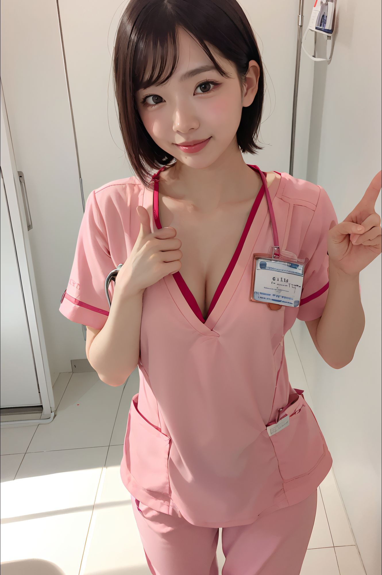 コスプレシリーズ 新米ナース風 - サンプル画像 1