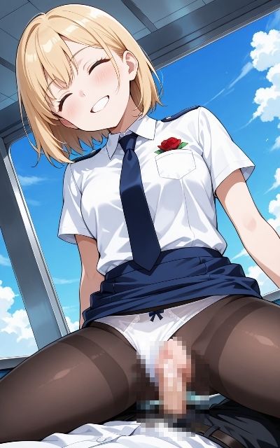 乱交スペシャル  キャビンアテンダントは全員俺の物？ - サンプル画像 8