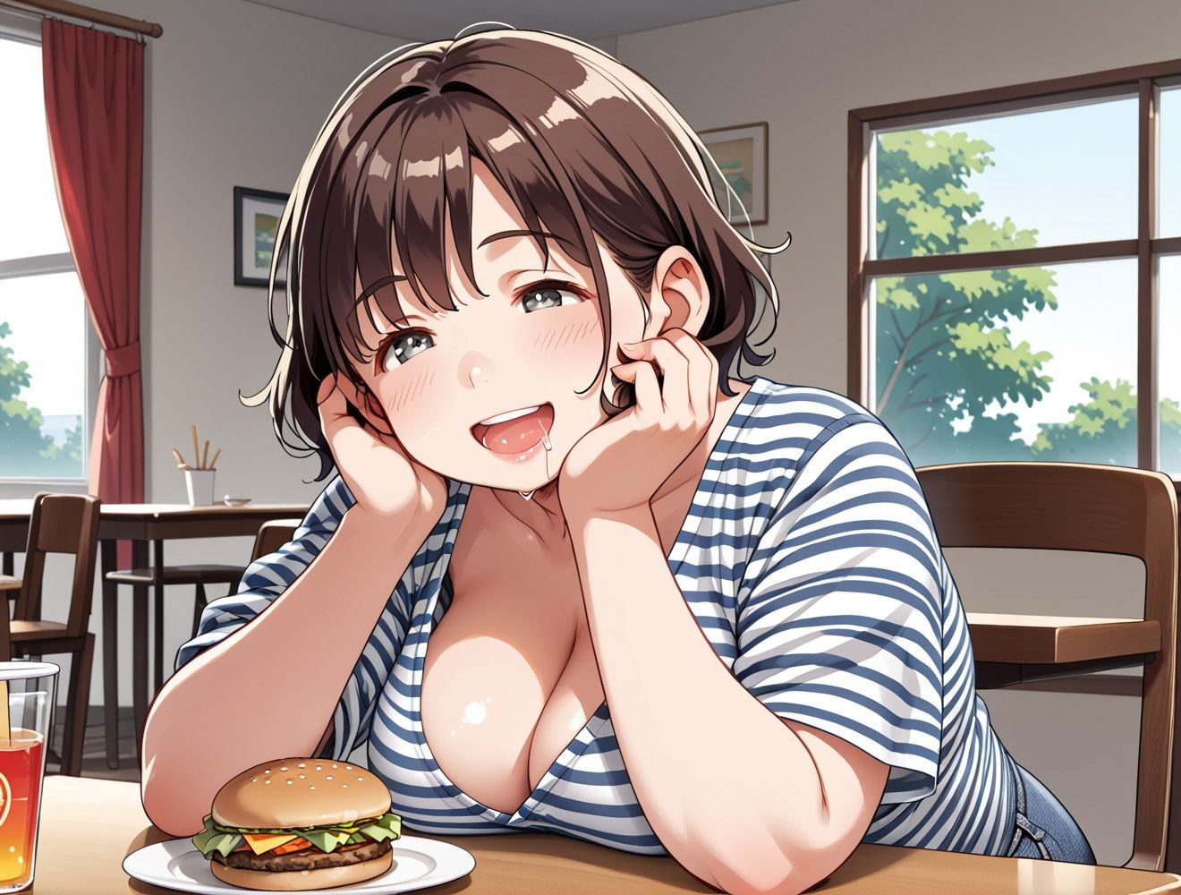 盗撮〜むちむちお姉ちゃん - サンプル画像 3