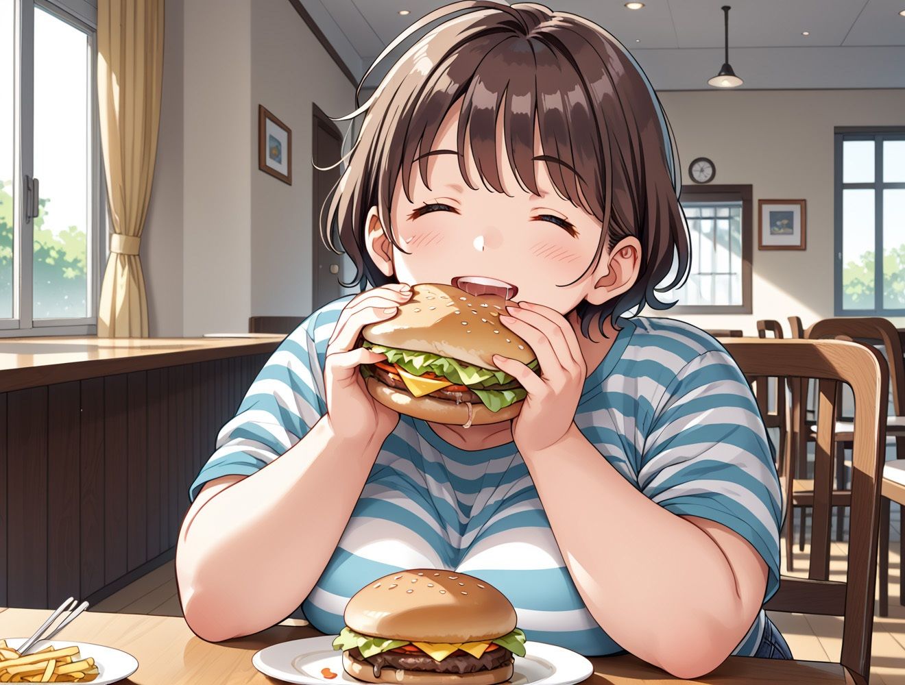 盗撮〜むちむちお姉ちゃん - サンプル画像 4