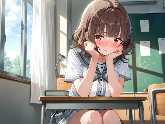 内気なドM童顔女子校生と校内露出羞恥プレイ  〜恥ずかしすぎて潮吹きまくる〜 - サンプル画像 1