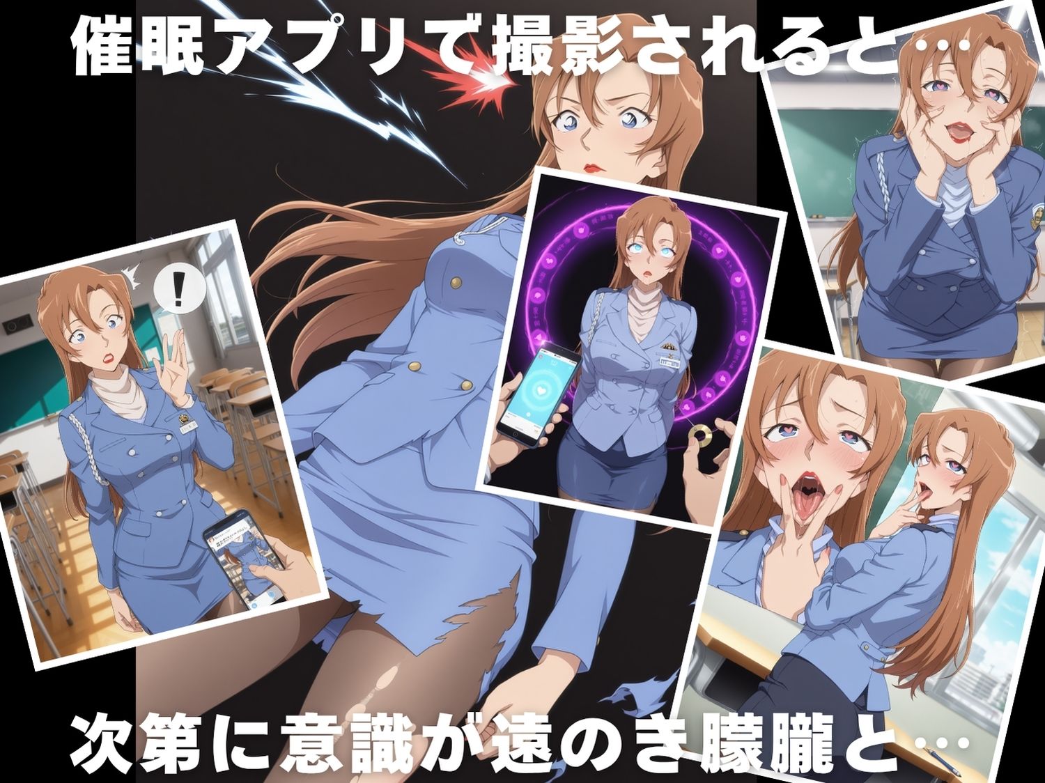 【種付け・催●】荻●千速 - サンプル画像 2