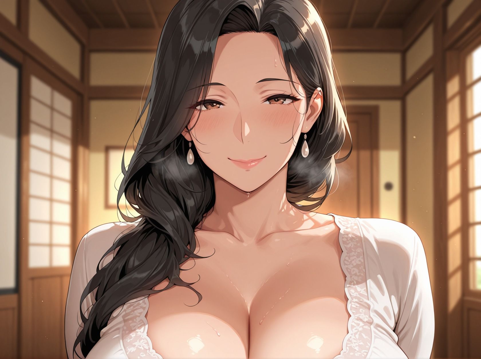 爆乳種付け〜熟れた肉体〜母さん孕ませ背徳SEX - サンプル画像 1