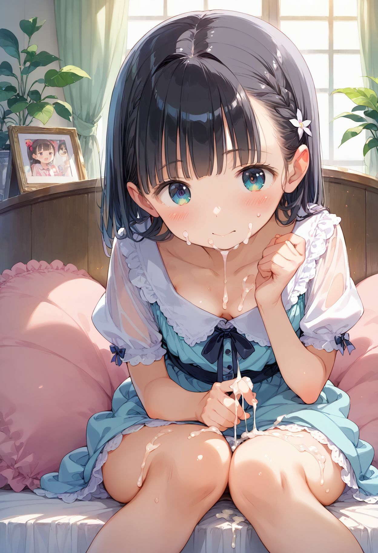 両親が留守中に妹と中出しエッチ - サンプル画像 1