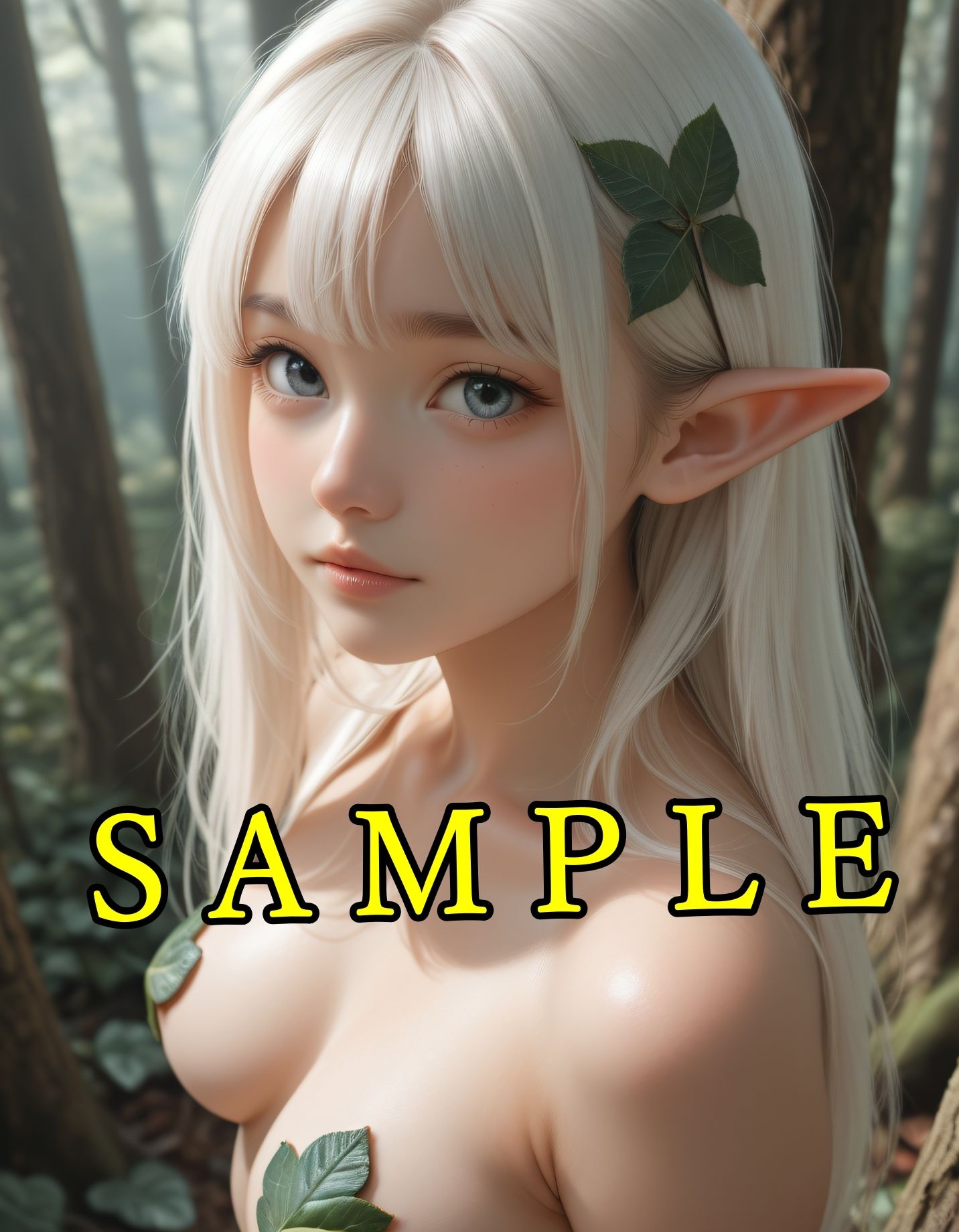 【2.5次元アイドル】美女エルフ-01  brmD3_10シリーズ - サンプル画像 1
