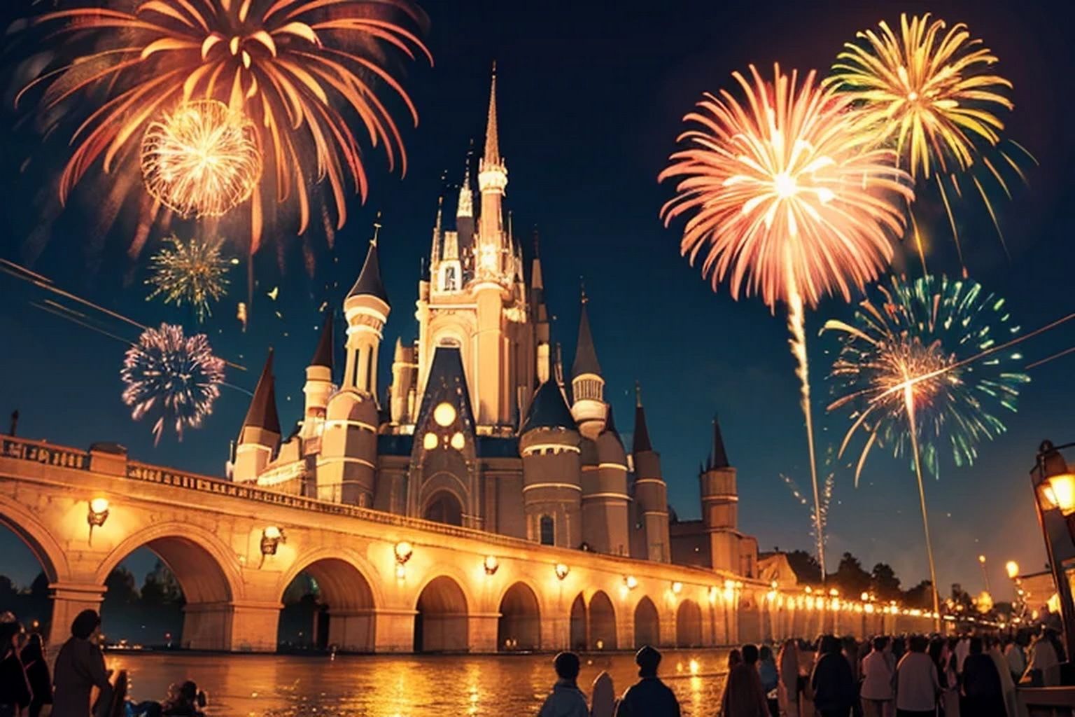 花火  背景素材 - サンプル画像 2