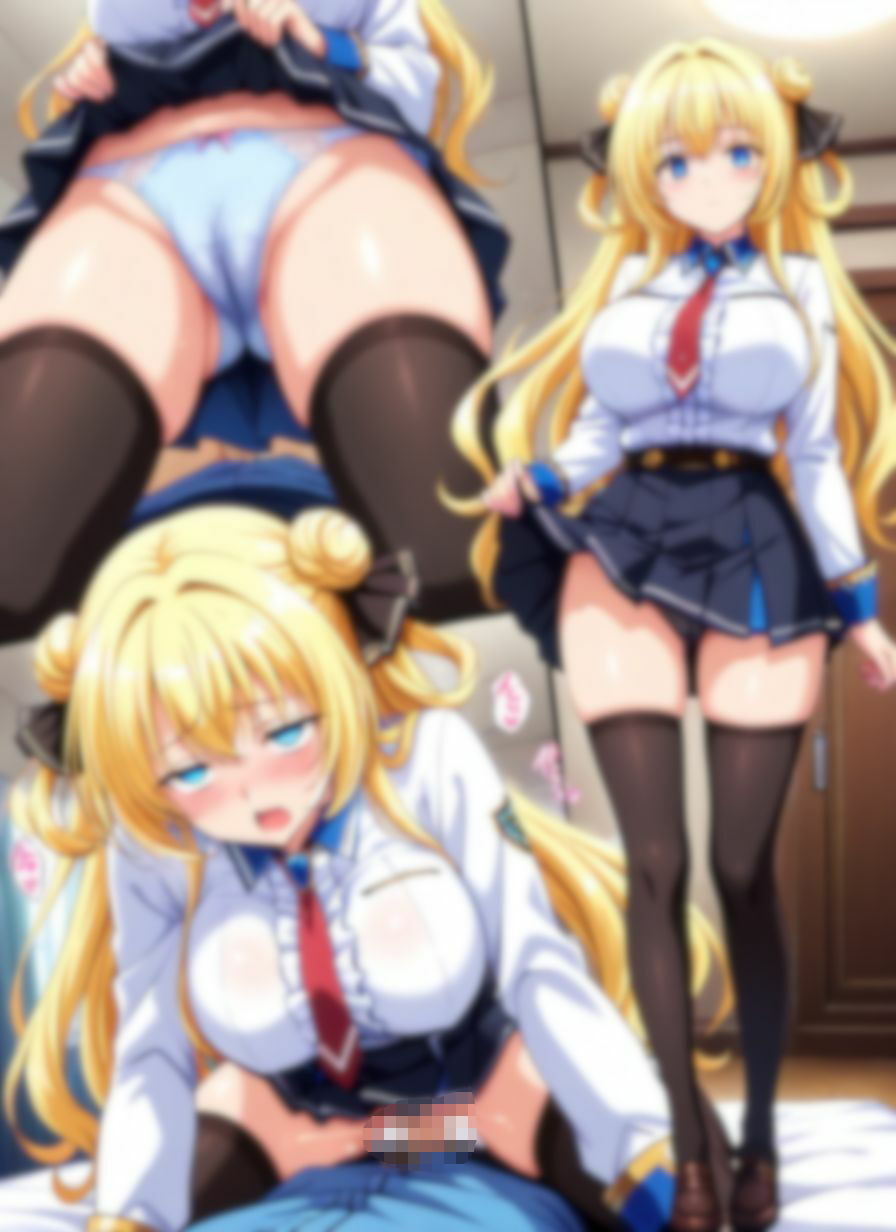 巨乳JKとエッチな登校 - サンプル画像 7