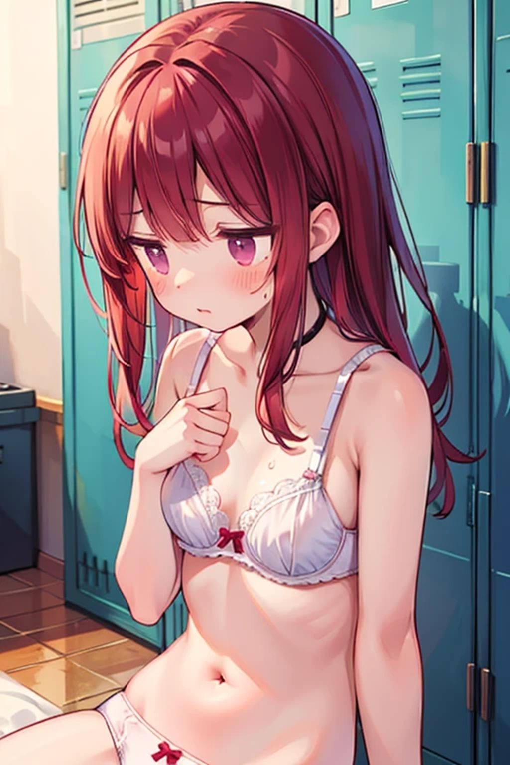 ダウナー女子の着替えを覗いたら誘惑された。 - サンプル画像 4