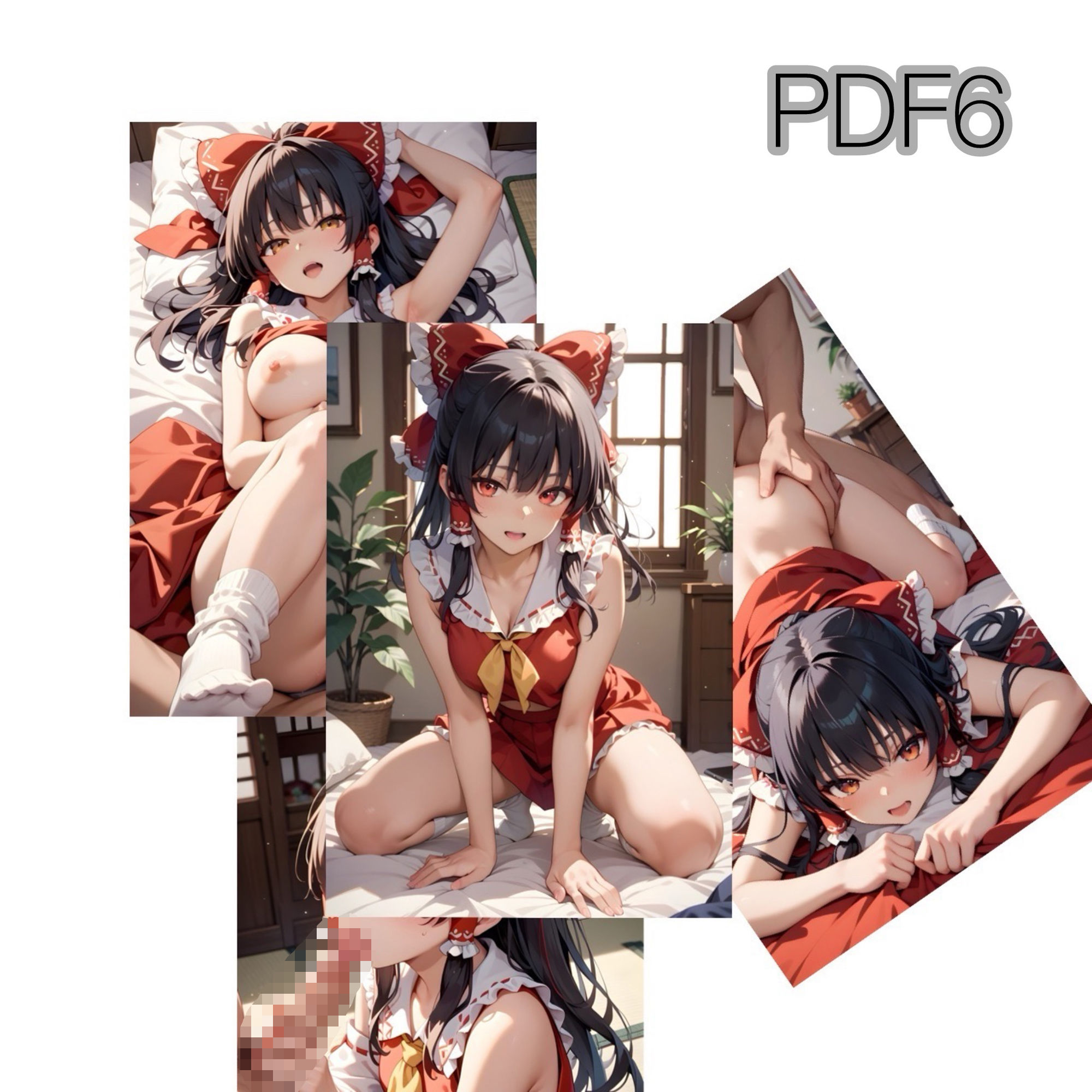 むっちむちな博麗霊夢と性交 - サンプル画像 4