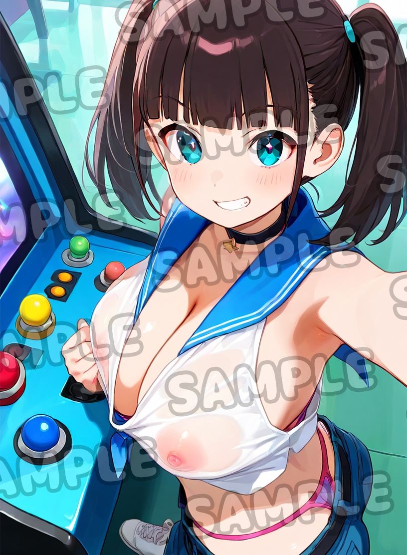 ゲームすきすき女子のいっしょにゲーセンバイト1 - サンプル画像 1
