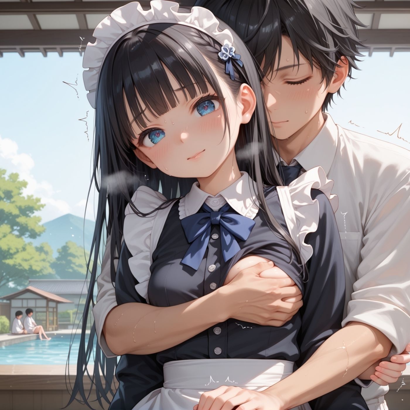 学園性活！ハメを外しまくる文化祭【メイド編4の厳選CG500枚収録】 - サンプル画像 3