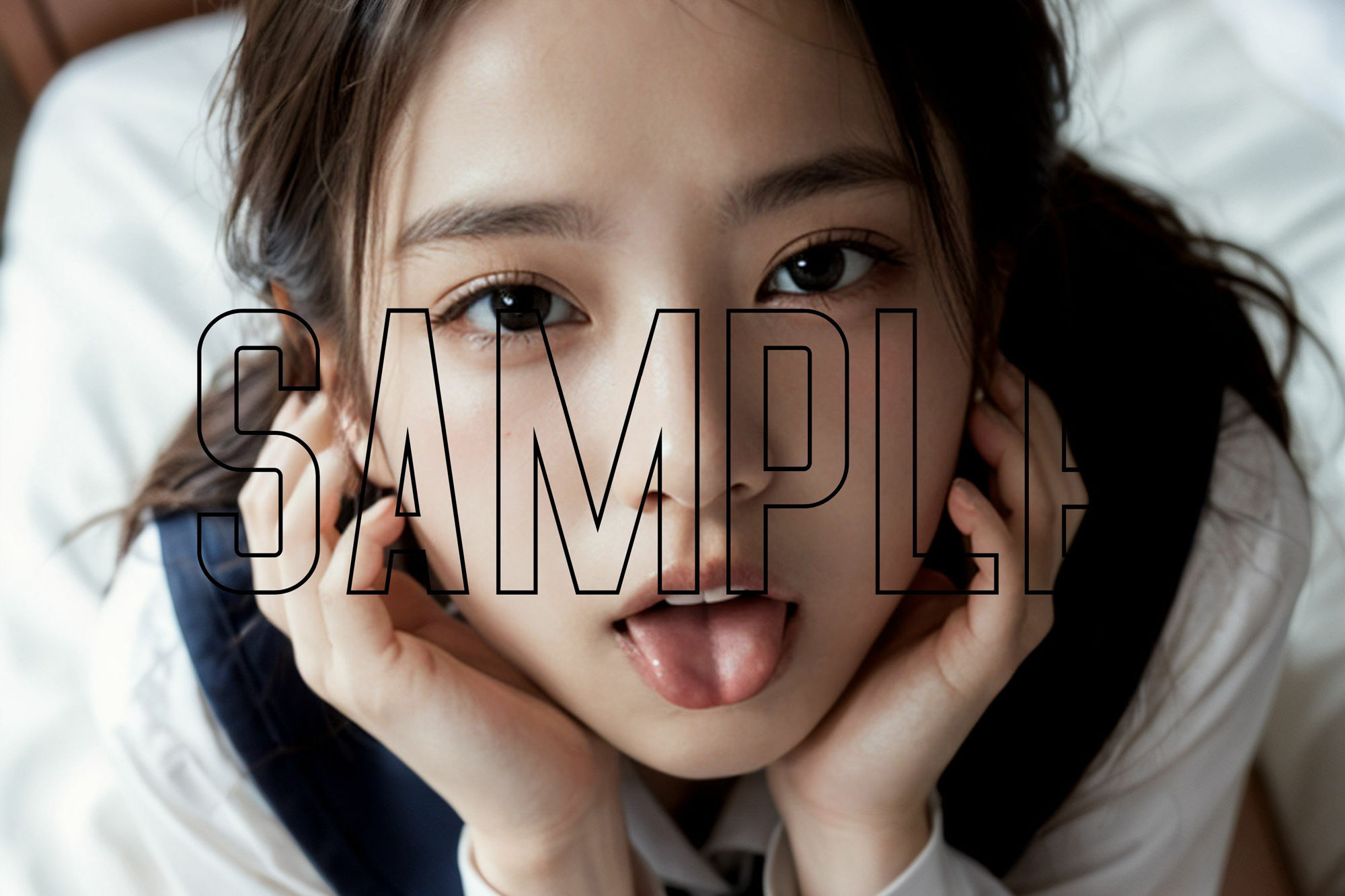 女子校生80人 顔面耽溺 - サンプル画像 4