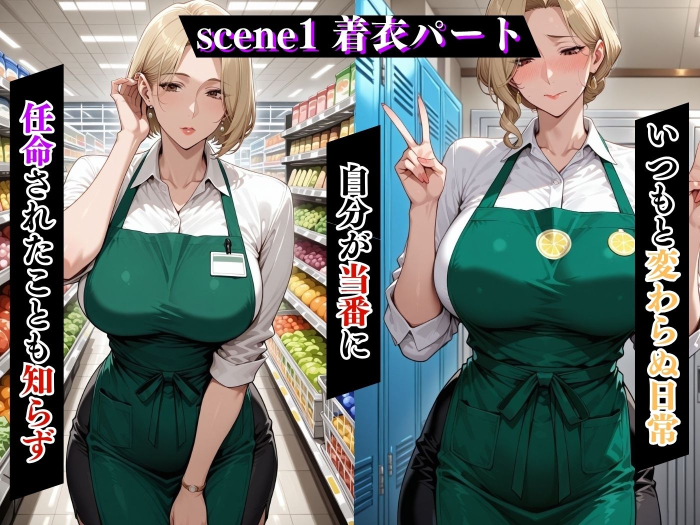 今日の性直担当は君達だ〜人妻×パート主婦編〜 - サンプル画像 4