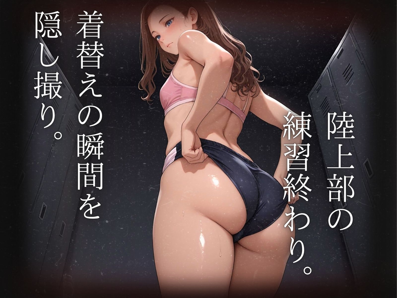 陸上部2年  隠し撮り - サンプル画像 1