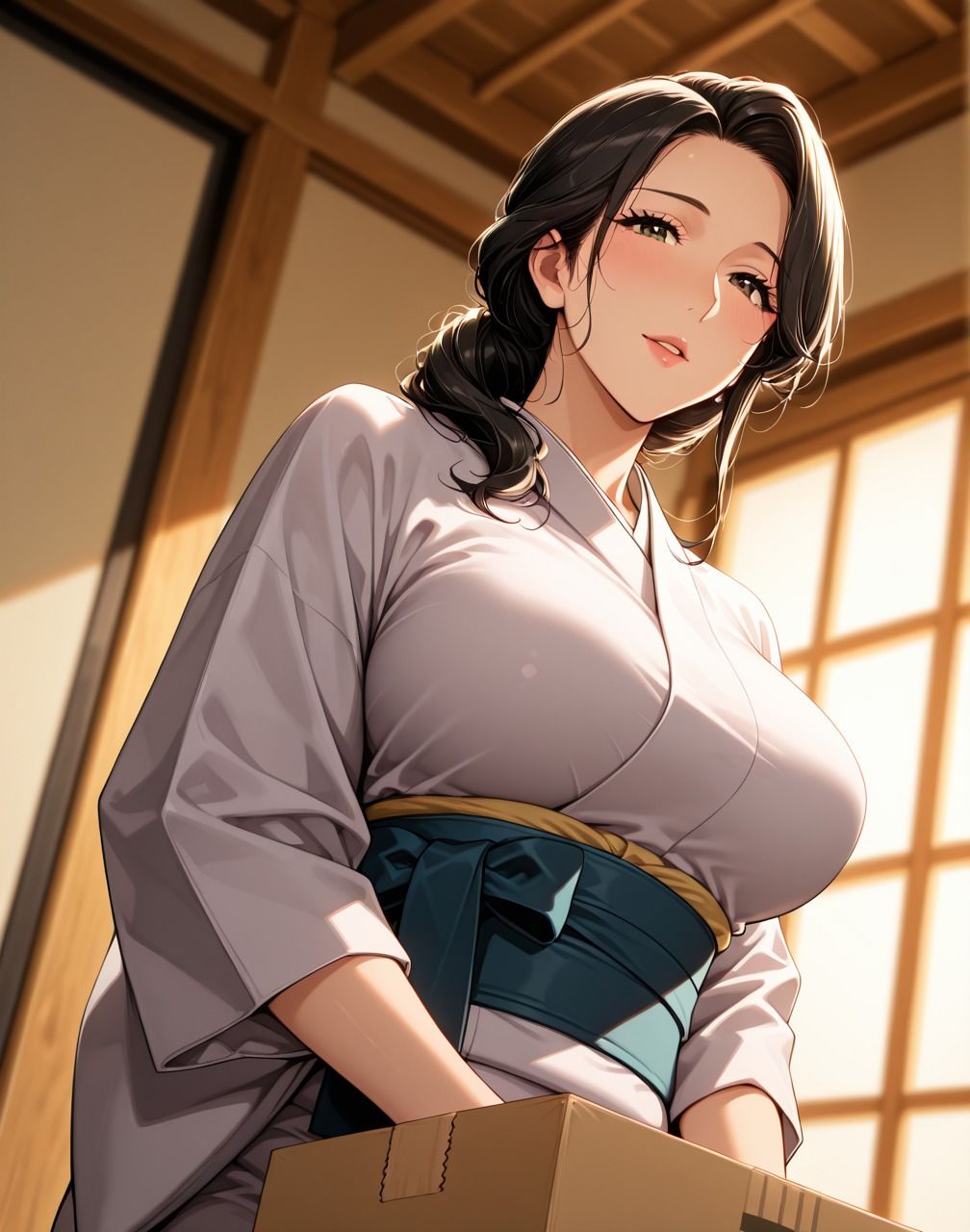 人妻調教日誌〜義父に縛られて種付けされる人妻〜 - サンプル画像 1