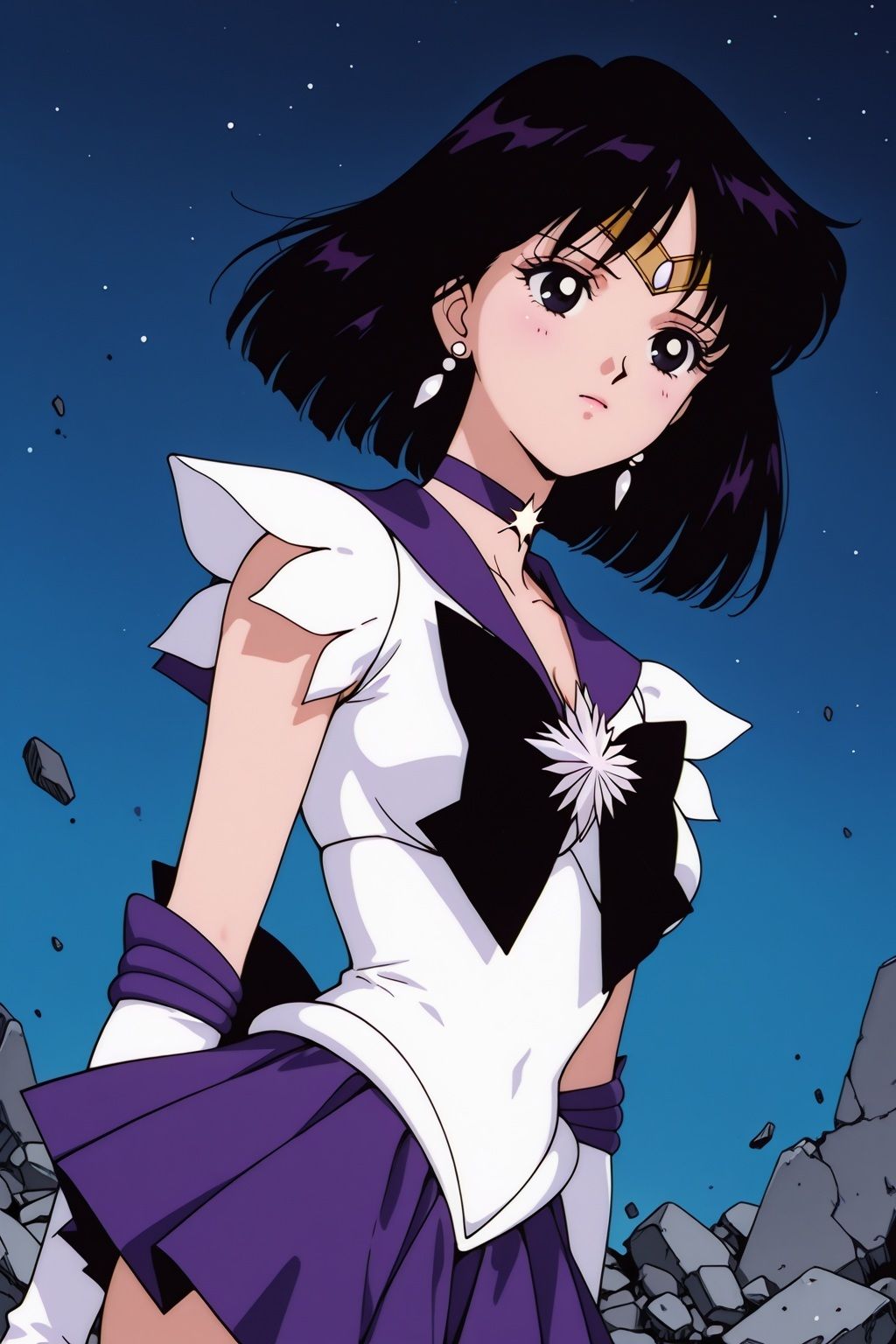 敗北ヒロイン 美少女戦士サターンの陥落 - サンプル画像 2