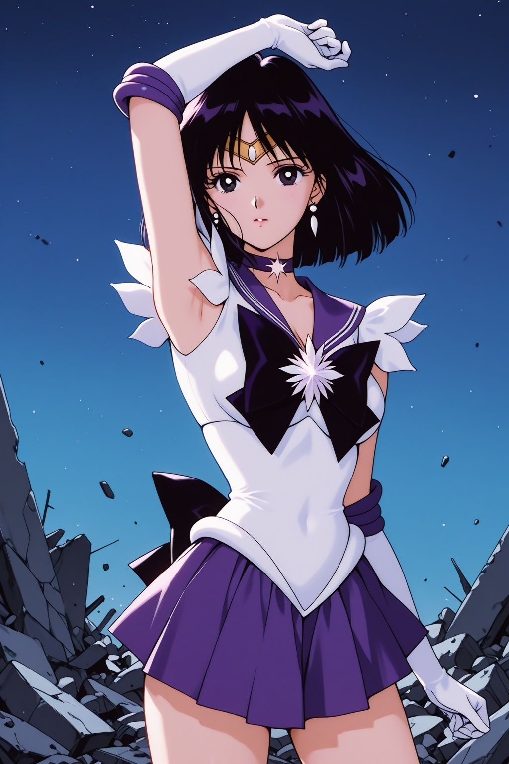 敗北ヒロイン 美少女戦士サターンの陥落 - サンプル画像 4