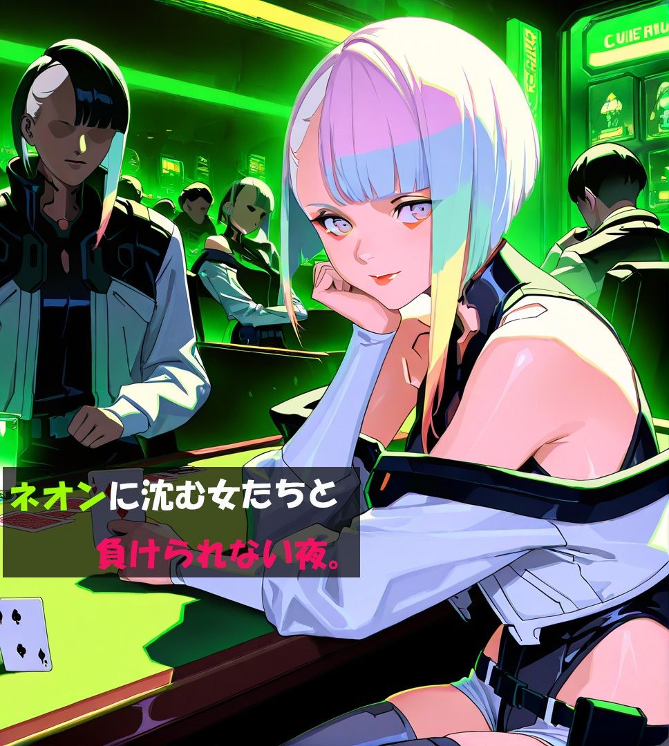 Cyberpunk Edgerunners 脱衣ポーカーCG集 - サンプル画像 2