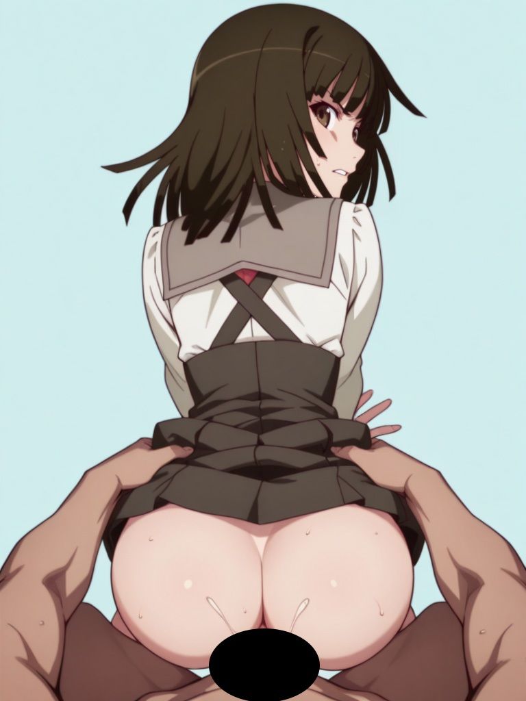 『化〇語』ヒロイン脱がしてみた ムキムキ色黒モブがヤリたい放題 スマホでも見やすい縦型 シチュエーション＆クオリティ厳選済み450枚！ - サンプル画像 6