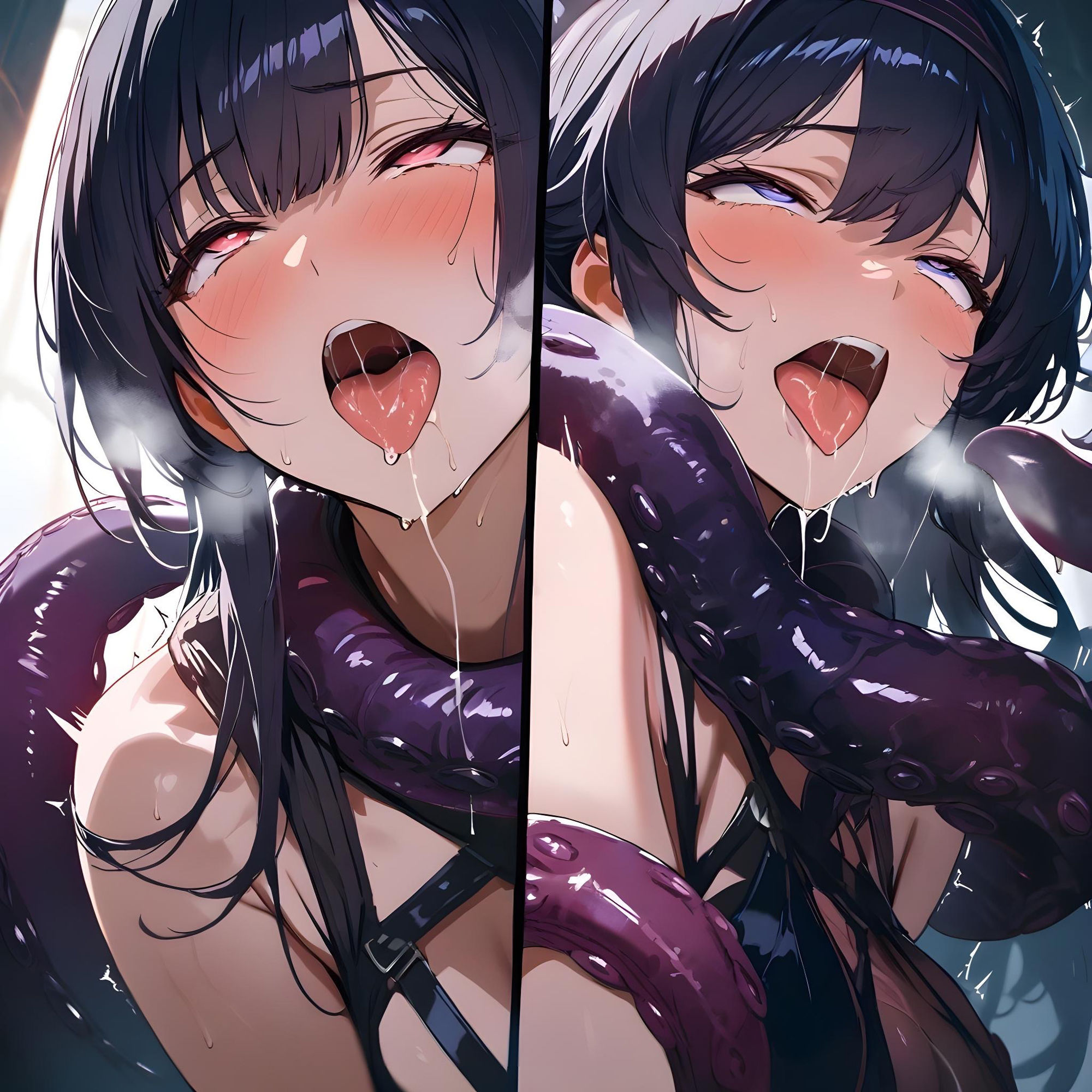 魔法少女と触手2＋ - サンプル画像 1