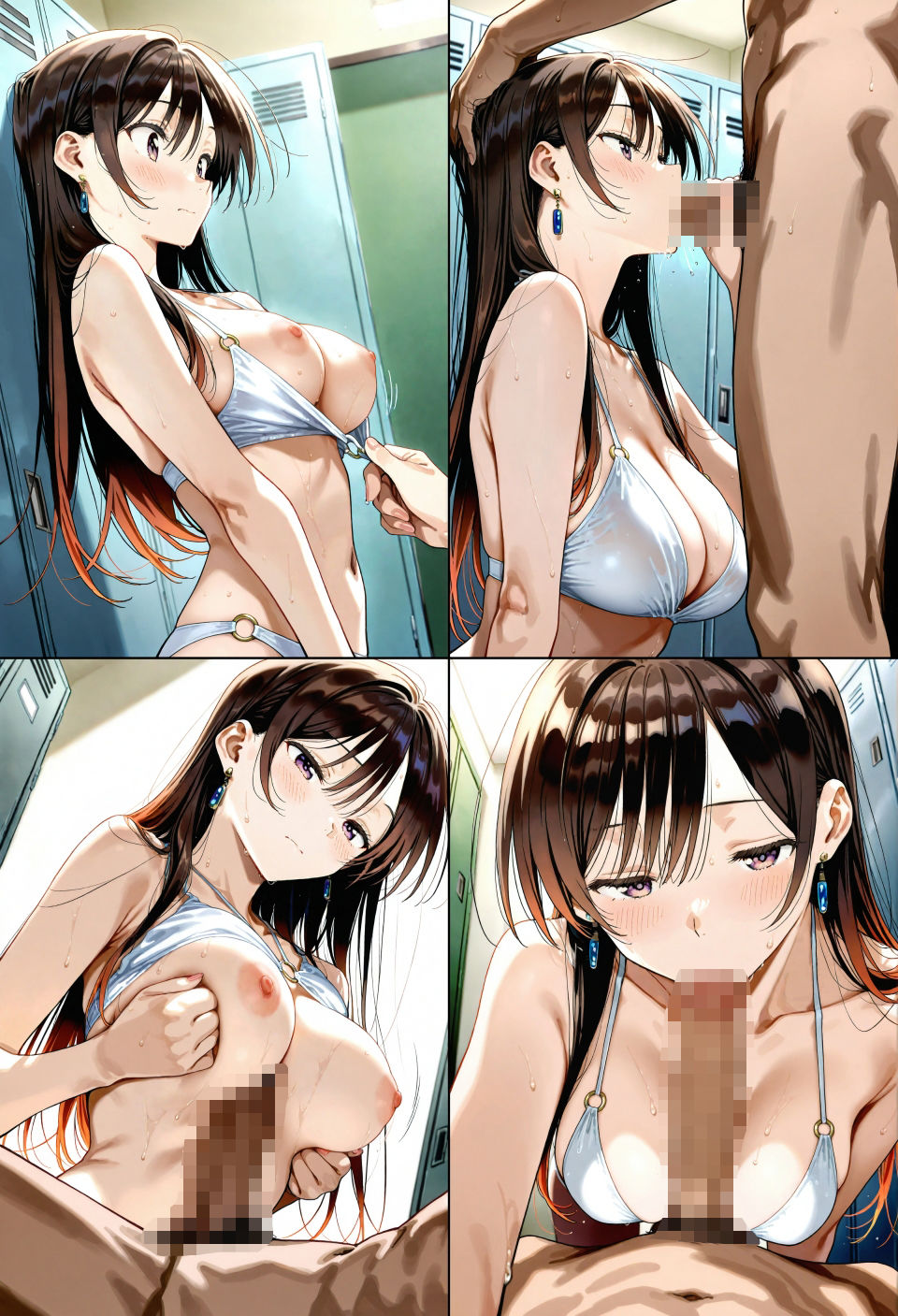 ヒロインえっち  水原〇鶴  原作風 - サンプル画像 3