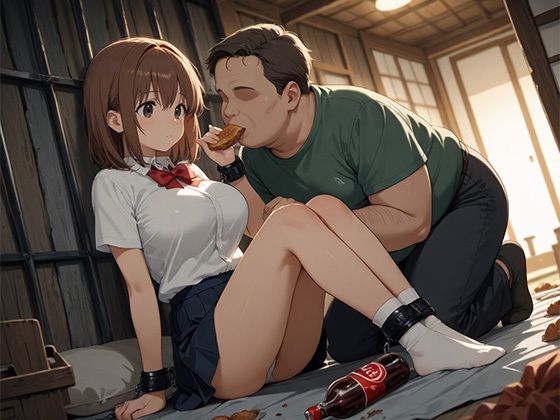 キモおじ×おじ活JK〜ゴミ部屋で快楽落ち〜 - サンプル画像 4