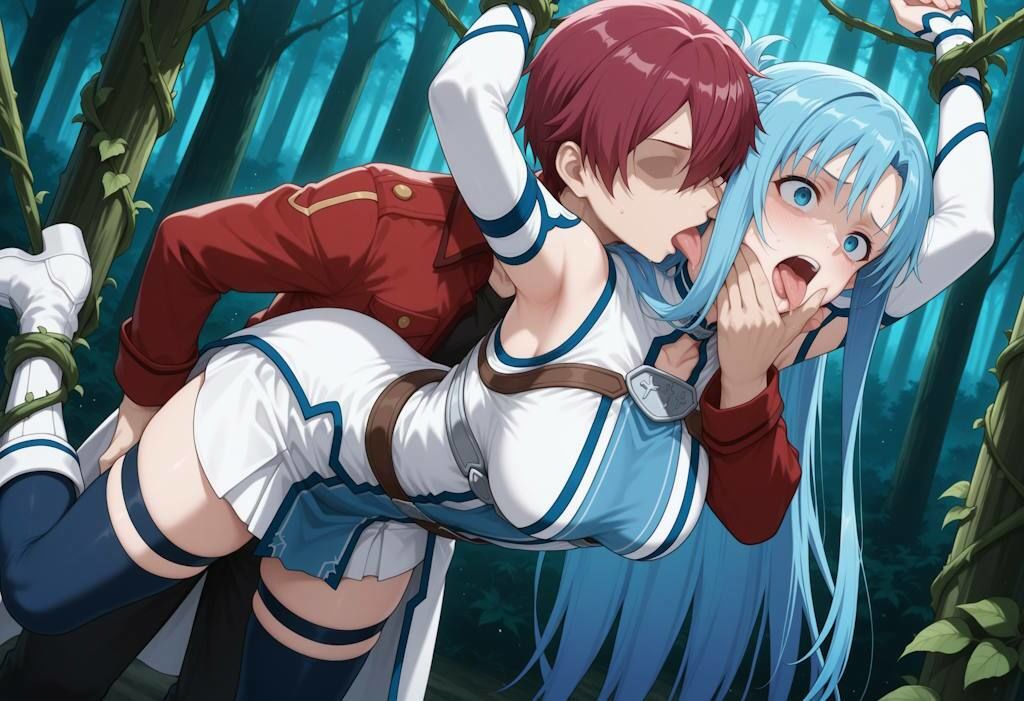 森に遊び（ア○ナ） - サンプル画像 2