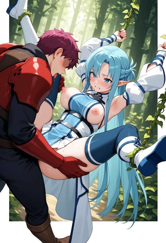 森に遊び（ア○ナ） - サンプル画像 5