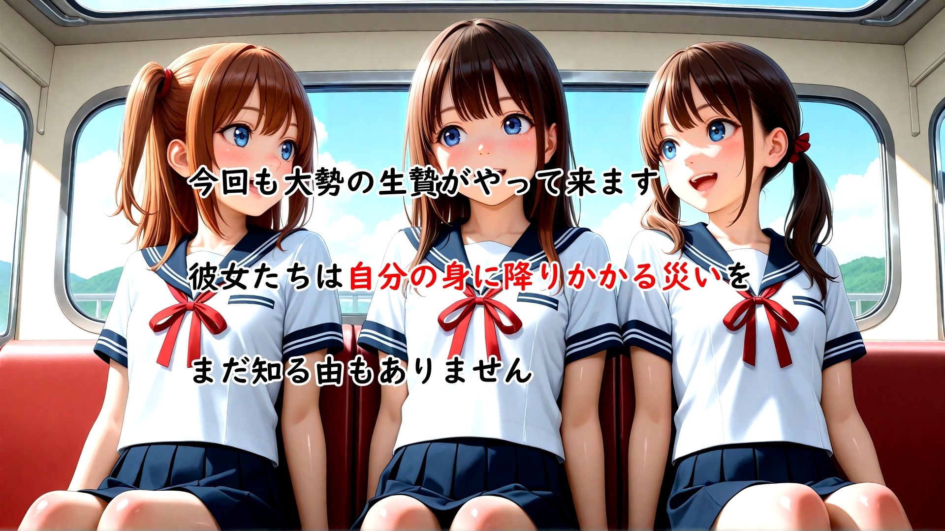 異形の生物に生贄として捧げられ触手で全身の性感帯を同時に嬲られて何回イってもやめてもらえない女の子〜2校目〜 - サンプル画像 3