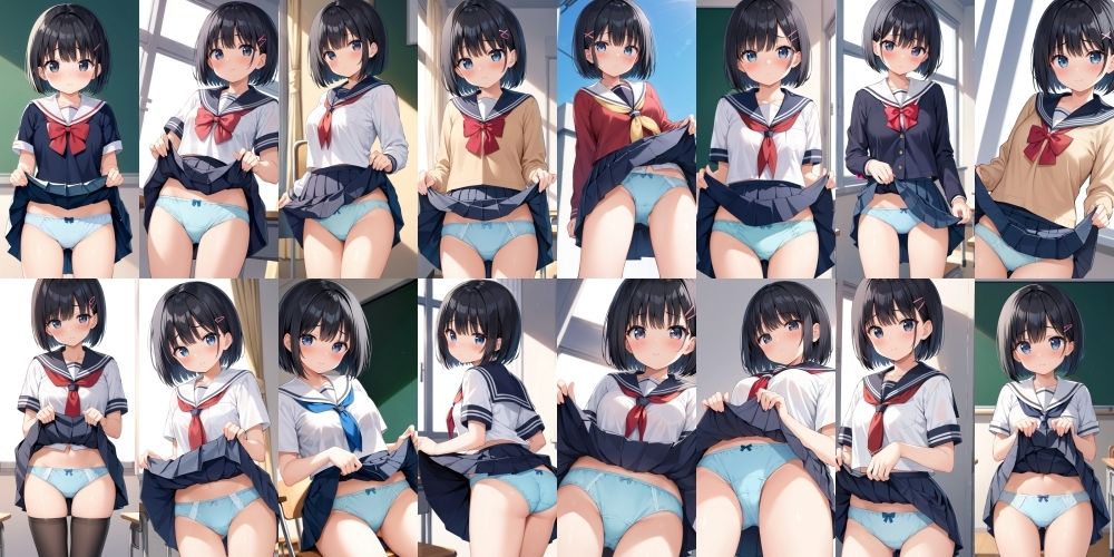 ボブ女子のパンティー2【500枚】 - サンプル画像 4