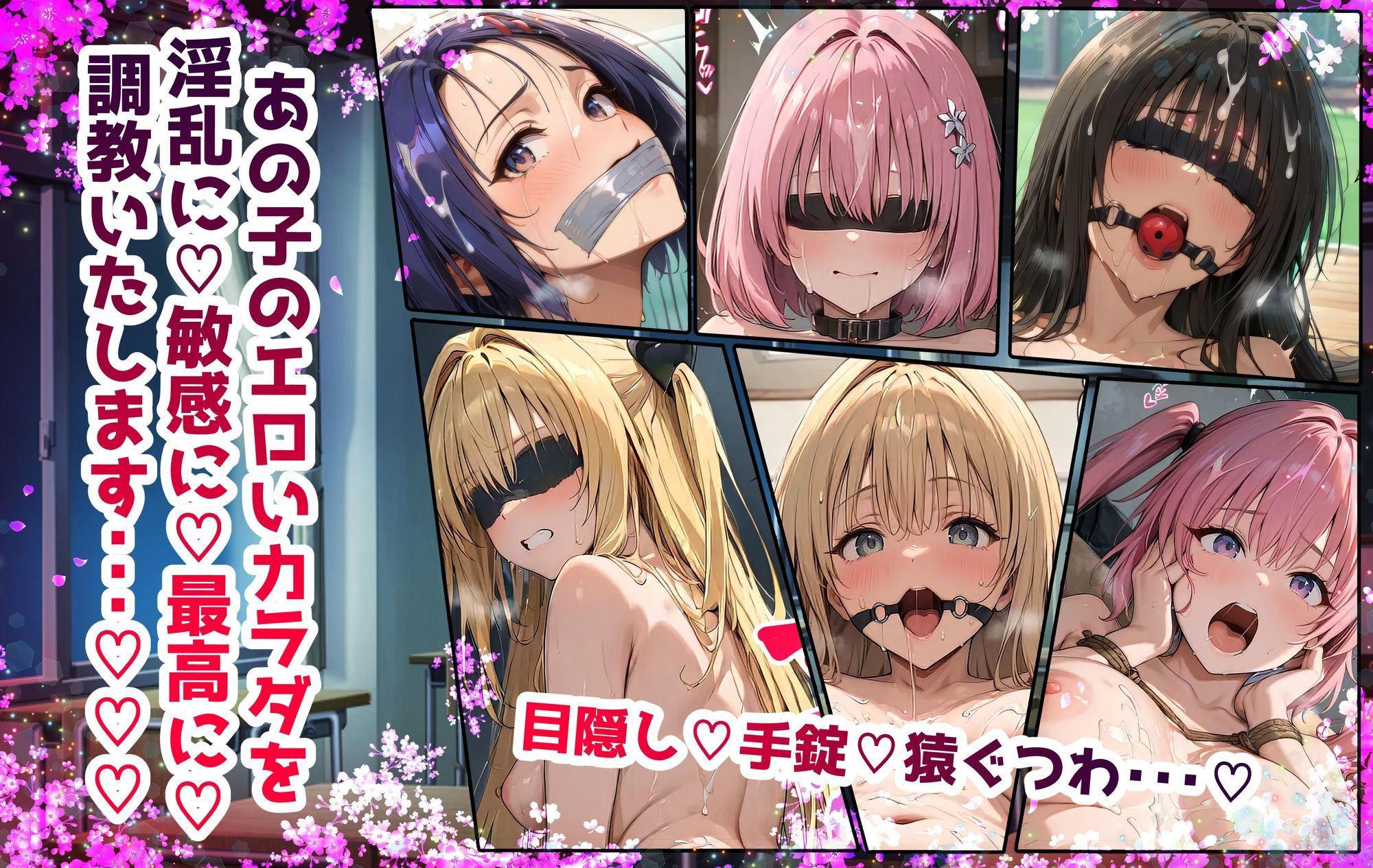 【ハード調教編】巨乳J●学園 IFシリーズ 〜ToLo●Eる〜 - サンプル画像 1