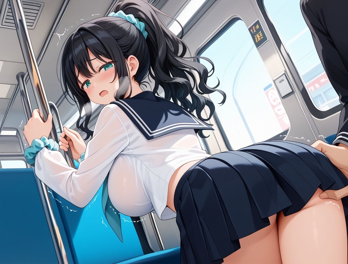 あの日電車痴●されてから快楽に目覚めてしまった清楚女子校生 - サンプル画像 9