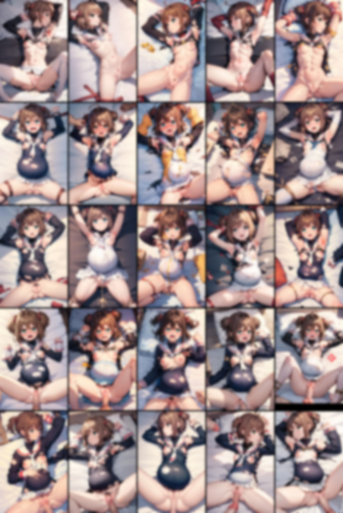 敗北・号泣 木之本桜（カードキャプターさくら） - サンプル画像 8